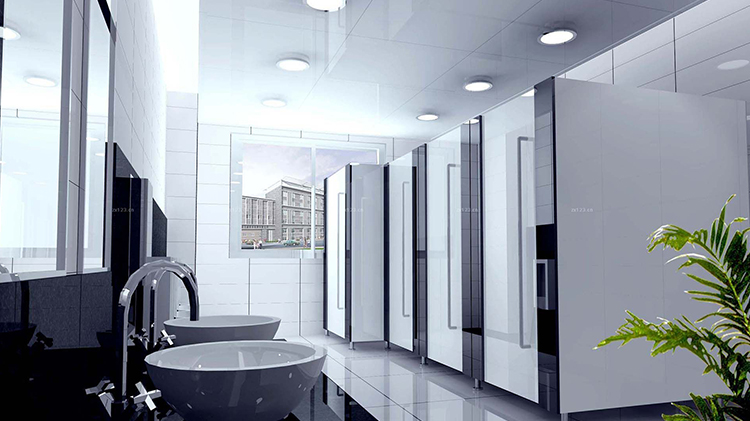 公共衛(wèi)生間隔斷的細(xì)節(jié)處理