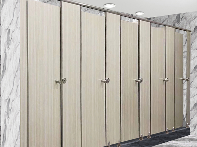 淺橡木色抗倍特板-衛(wèi)生間隔斷-2